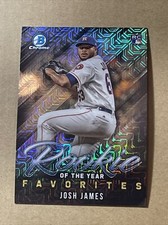 Josh James 2019 Bowman Mega Box Mojo Rookie of the Year Favorites #17 Astros