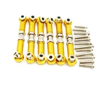 WLtoys 1/18 A959 A969 A979 K929 Rc Car Aluminum DIY Upgrade Parts yellow Gift