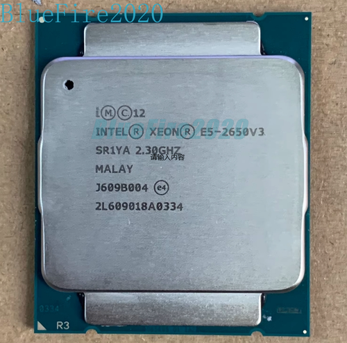 Intel Xeon E5-2650 V3 LGA 2011-3 Server CPU Processors 2.3GHz 25MB 9.6GT/s SR1YA - 第 1/4 張圖片
