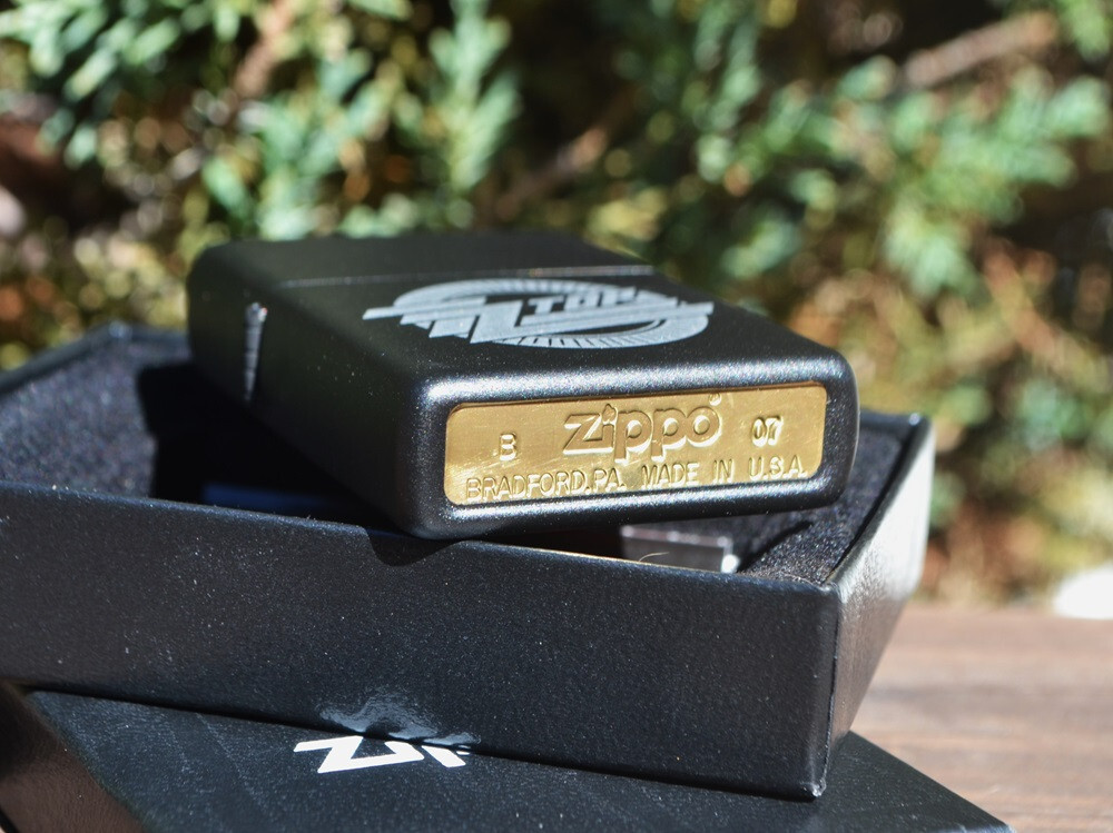 ZZ Top Zippo Lighter - Billy Gibbons - Dusty Hill - Frank Beard