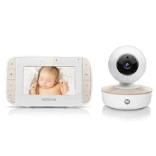 Motorola MBP44 Digital Audio & Video Baby Monitor, Remote Pan - Digital