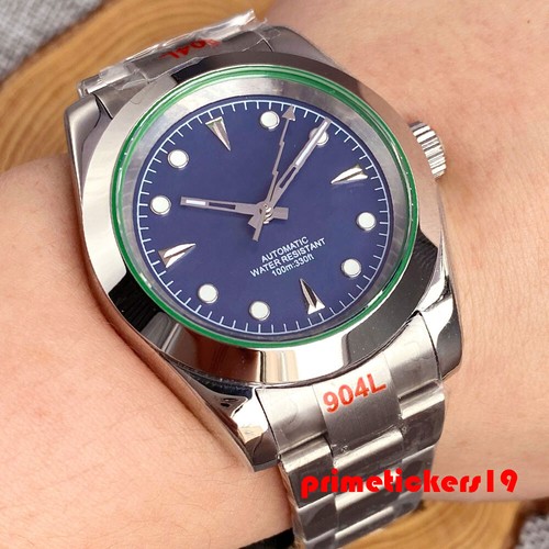 Reloj mecánico automático de acero Bliger NH35 para hombre zafiro luminoso 36 mm/39 mm - Imagen 14 de 32
