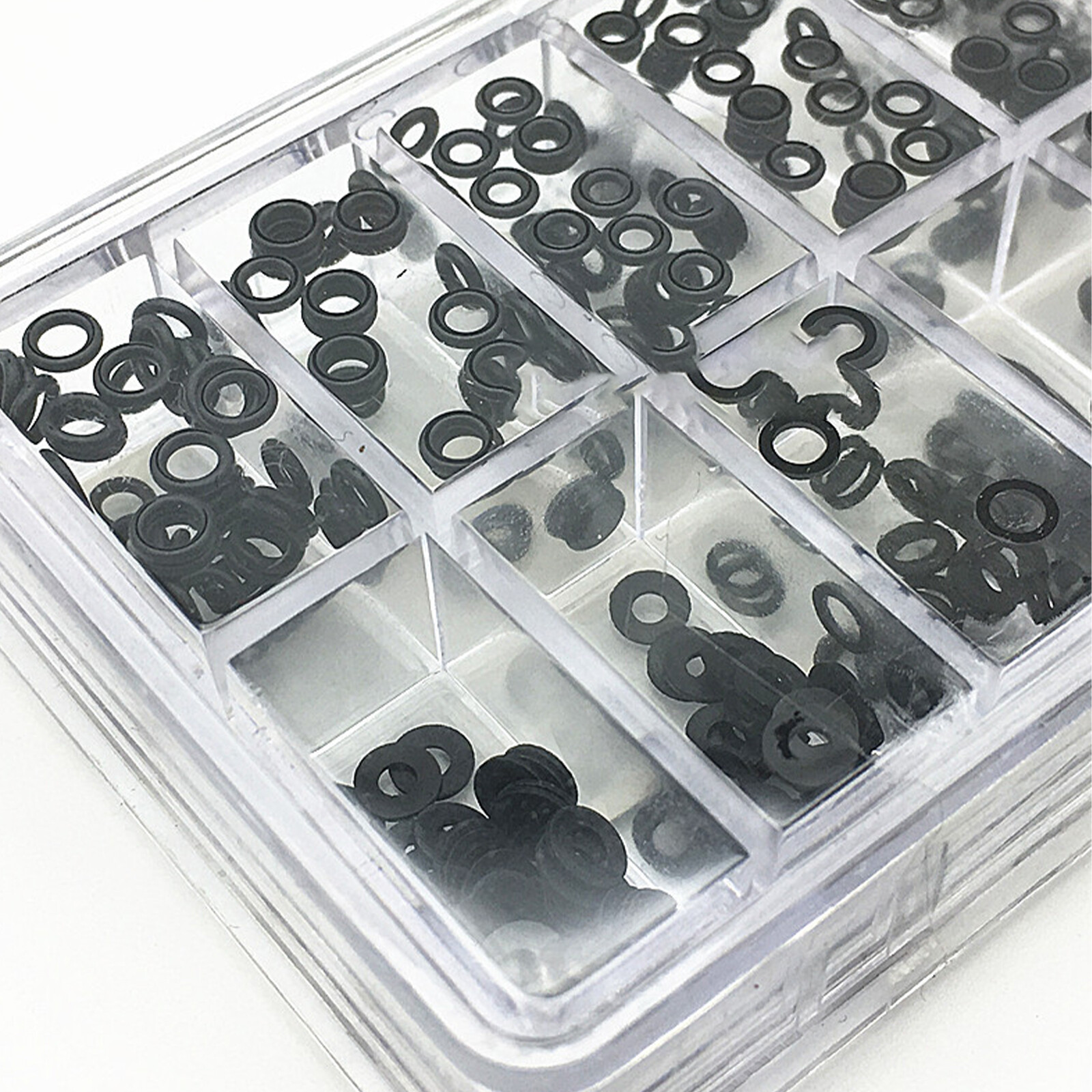 300Pcs/Box 12Size Waterproof Rubber Watch Crown Assorted Oring Gasket