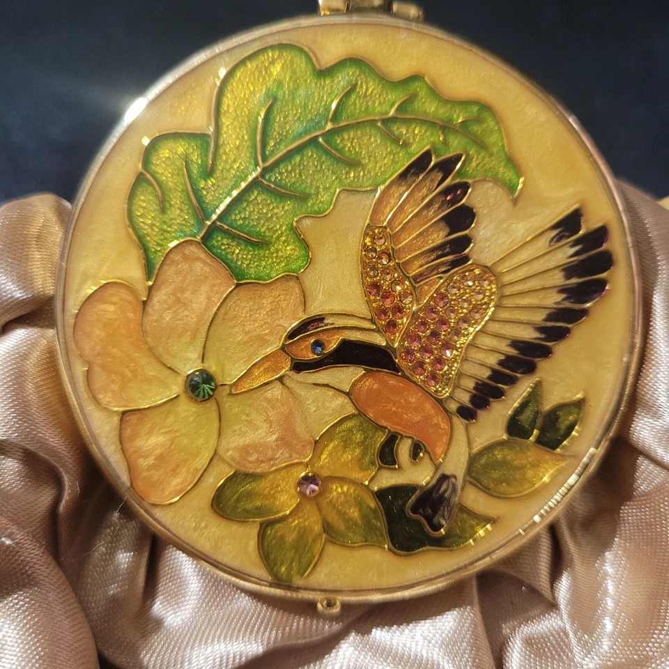 ESPEJO MAQUILLAJE BOLSILLO VINTAGE NUEVO. COMBINA ENVÍO, AHORRA CON MUSTGO-SHOPPIN Foto 2 de 4