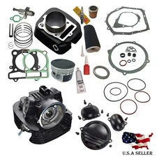 fits Yamaha Warrior 350 Cylinder Head Piston Gasket Top End Kit Set 1987 - 2004