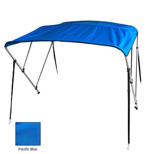 Gen3 Marine 4 Bow Pontoon Bimini Top 56” x 8' x 91-96” | Pacific