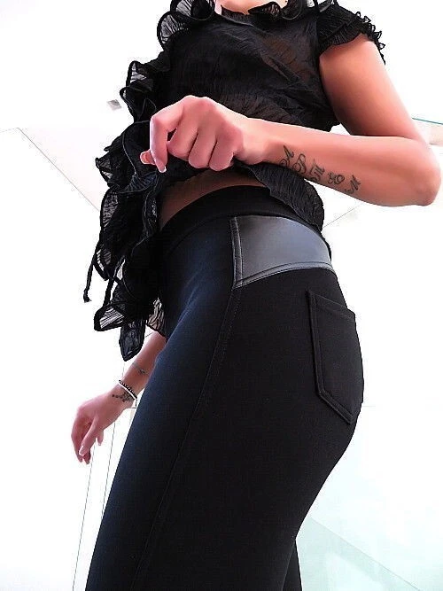 Bersca Original Stretch Classic Leggings Negro L/XL - Imagen 3 de 4