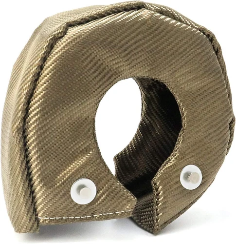 T4 Titanium Turbo Blanket Heat Shield Charger Cover Wrap with Locking 1PCS - Picture 9 of 13