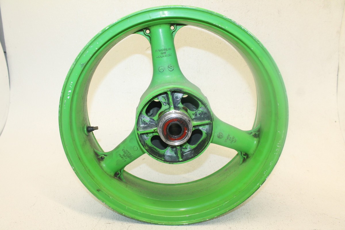 00-02 KAWASAKI NINJA ZX 6R ZZR 600 05-08 OEM REAR WHEEL BACK RIM W