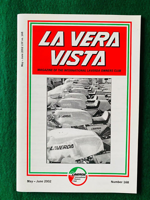 LA VERA VISTA MAY JUN 2002 LAVERDA RACING TOP MARX CAPTAIN SENSIBLE 52 PAGES
