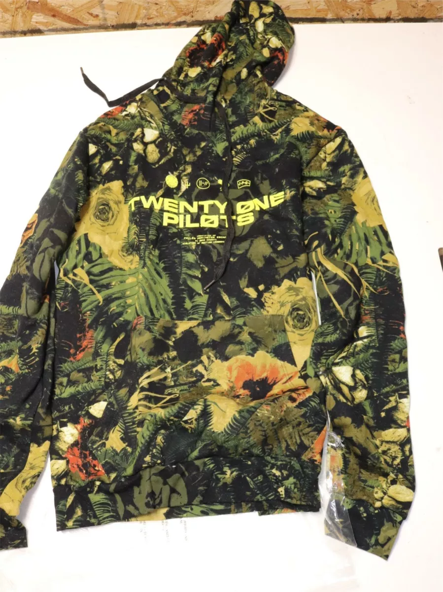 Twenty one pilots flower camo hoodie cheap
