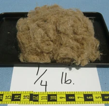 Flax tow fiber 1/4 pound