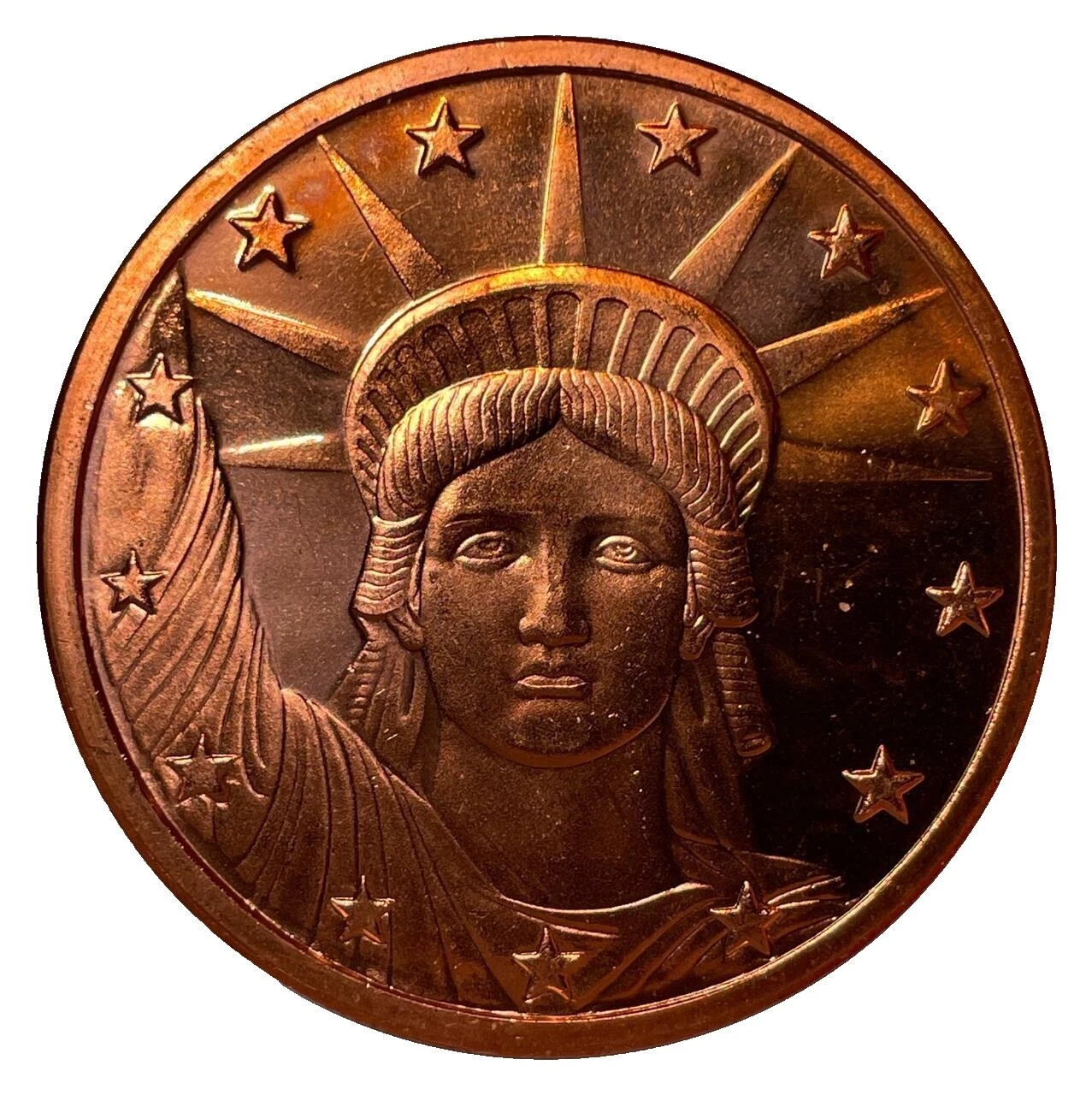 Cobre medallas numismáticas