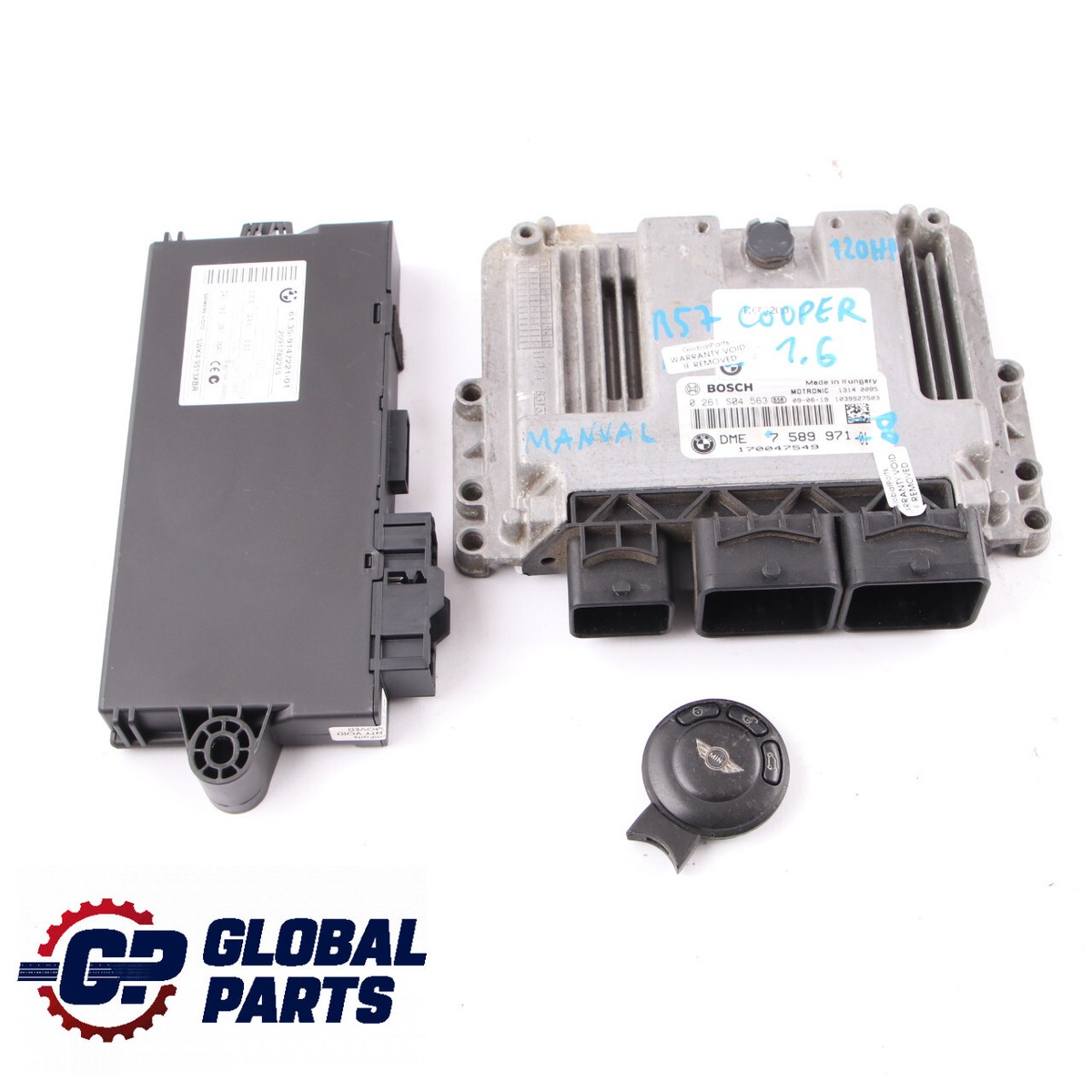 Mini Cooper R55 R56 Engine N12 1.6 120HP ECU Kit DME 7589971 + bmw nini R56 DME