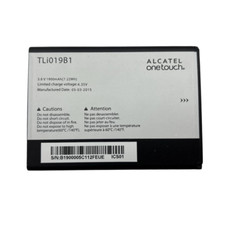 Battery TLi019B1 Replacement 1900mAh 3.8V for Alcatel One Touch Pop C7 D7