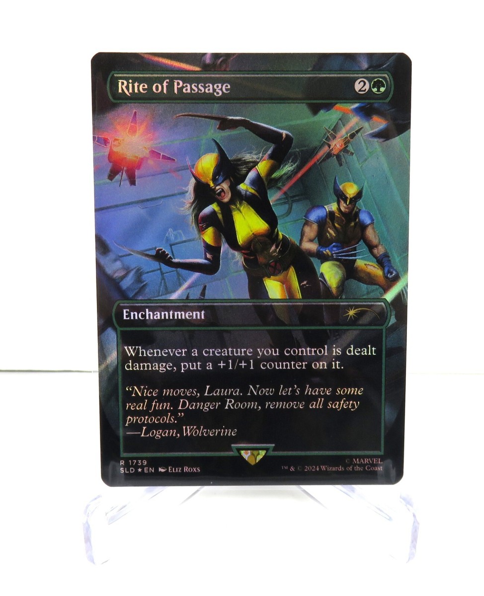 Rite of Passage Wolverine Marvel Secret Lair FOIL NM - MTG Magic