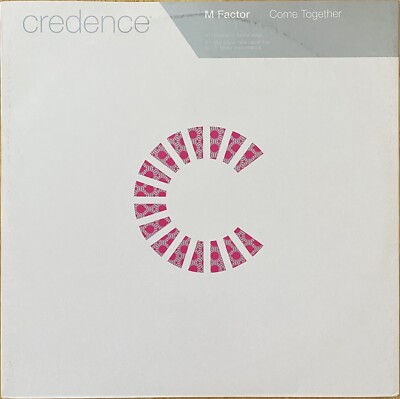 M Factor   Come Together 12  Vinyl Old Skool House Tech House 2003 VERY GOOD