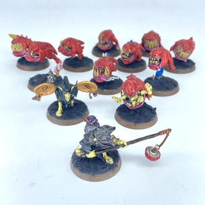Squig Herd - Gloomspite Gitz - Painted Warhammer Age of Sigmar GW