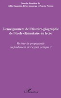 Nicole Perron (U. A.) | L'enseignement De L'histoire-GéOgraphie De L'éCole...