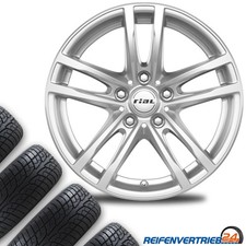 4x Alu Ganzjahresreifen Kompletträder für Skoda Yeti Reifen 225/50R17 Fulda