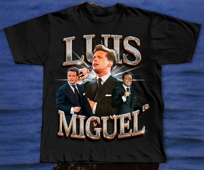 Retro Luis  Miguel Cotton  All Size Shirt S82.64