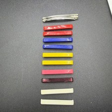 Goody Hair Stay Tight Barrettes Clasp Clip 1.5 Colored Vintage Set Of 11