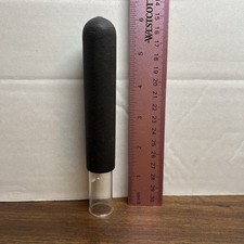 Pyrex 6 Inch Vintage Glass Test Tube With Writing Area And Foam Grip Protector