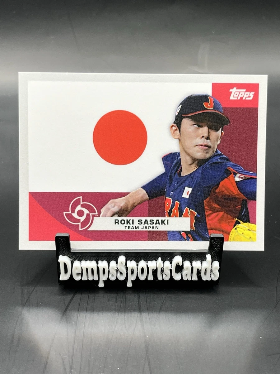 2023 Topps World Baseball Classic Global Stars - Roki Sasaki #F-8
