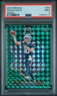 2024 Panini Mosaic - Rookies Drake Maye #303 Green Mosaic Prizm (RC)