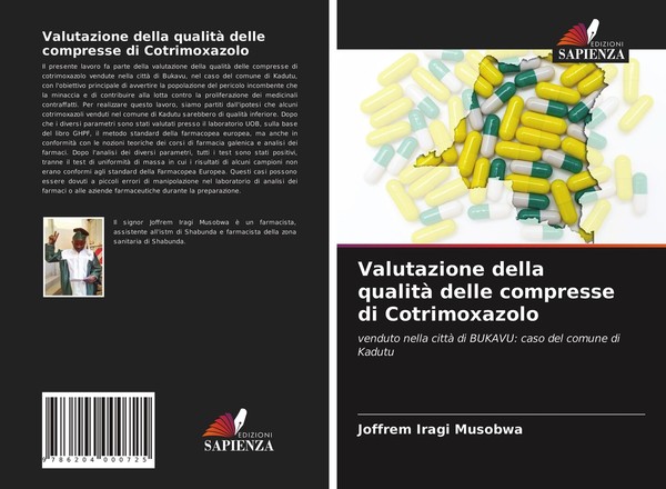 Valutazione Della Qualità Delle Compresse Di Cotrimoxazolo Joffrem Iragi Musobwa-image