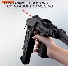 NEW Realistic Kids Toy Gun Soft Bullet Pistol w/ Ejecting Soft Bullets  Shells