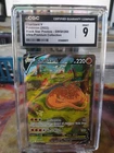 Charizard V SWSH260 Full Art Pokemon Premium Collection Promo CGC 9 Mint