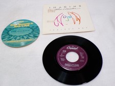 John Lennon and the Plastic Ono Band, Jealous Guy. 45 Vinyl Record VG+