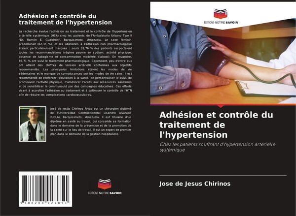 Jose De Jesus Chirinos | AdhéSion Et ContrôLe Du Traitement De L'hypertension-image