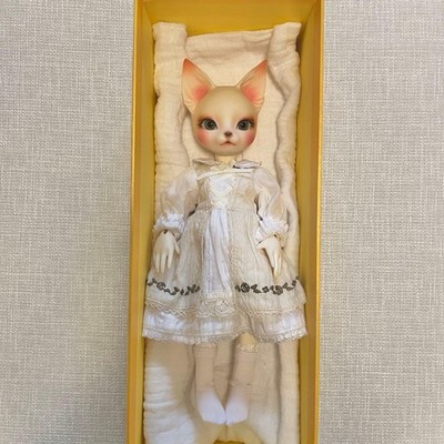 RARE Discontinued Pipos Doll Charlotte Basic Edition 2 Animal BJD Cat Fullset