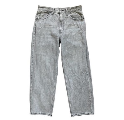 Levi's 578 Baggy Denim Jeans Men's Size 32*32 Gray Cotton Y2K
