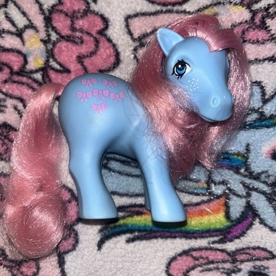 G1 My Little Pony Italian Bow Tie Italy Nirvana factory hair uncut, great htf