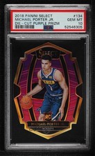 2018 Select Premier Level Purple Prizm 40/99 Michael Porter Jr PSA 10 GEM MT 1j6
