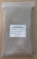 CONVENTIONAL BLACK ORGANIC CHIA SEEDS POWDER 1.0 - 5.0 LB. OPTIONS