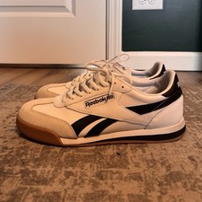 Reebok Classic White/Black/Gum Leather Low Top Sneaker Rubber Outsole