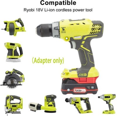 Akku-Adapter Für Parkside X20V Team Akku auf für Ryobi 18V Kabellose Werkzeuge