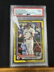 2024 Bowman Roman Anthony BP-22 Paper Prospect Yellow /75 BOS Red Sox PSA 9