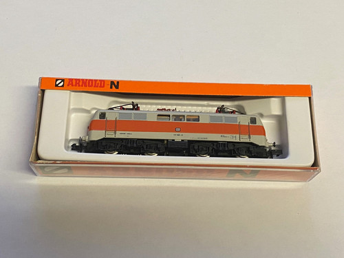 Arnold Art.-Nr. 2327  Elektrolok 111 135-0 kieselgrau/orange (S-Bahn Farbe) -OVP | Zustand: Gebraucht