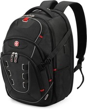 17.3 Laptop Backpack TSA Travel Business Bag USB Type-C Carry On New