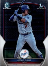 2023 Bowman Chrome #BCP-187 Jesus Galiz Prospects
