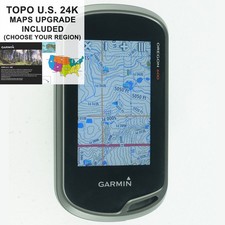 Garmin Oregon 600 GPS con mappe aggiornamento TOPO US 24K sentieri alto dettaglio topografico