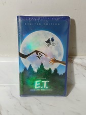 Sealed VHS E.T. The Extra-Terrestrial Limited Edition 2002 New Clamshell Classic
