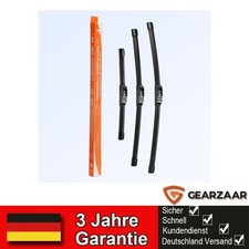 Scheibenwischer Set Passend für VW Lupo Typ 6X / 6E (BJ 1998–2003) 3x Gummi