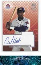 Orlando Hudson 2003 Topps Auto #TA-OH Baseball Toronto Blue Jays