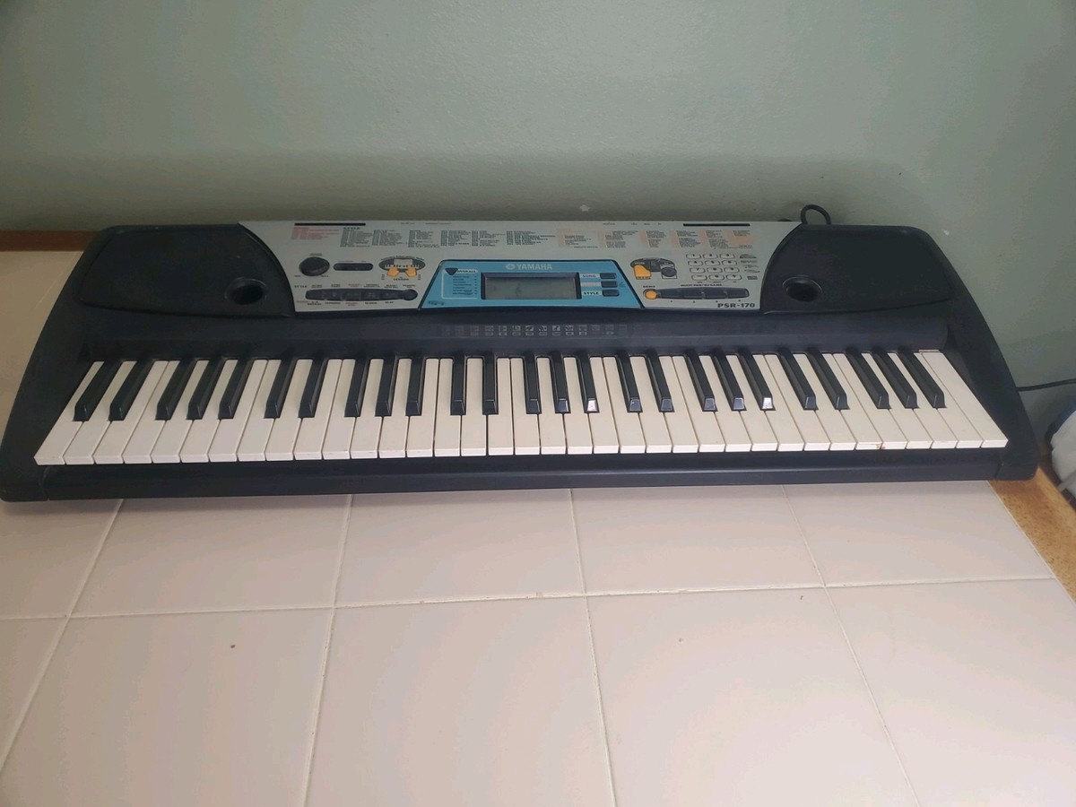 YAMAHA ヤマハ　電子ピアノ　電子キーボード　PSR-170⭐️美品♪大特価⭐️ Yamaha PSR-170 61-Key Portable Digital Keyboard (With AC